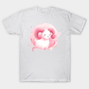 Cute pink Aries T-Shirt